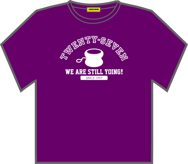 No.12 We are still Yoing! (Purple-White)