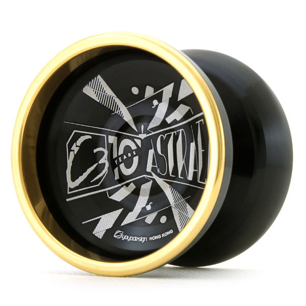 Black / Gold Rim