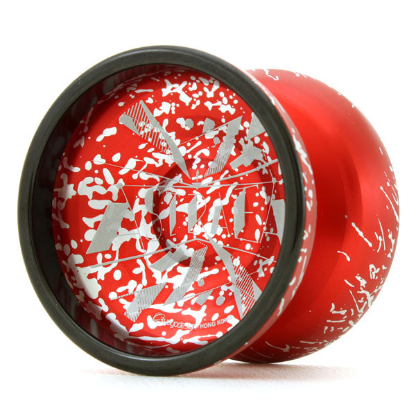 Splash (Red / Silver) / Black Rim