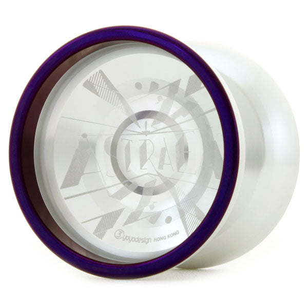 Silver / Purple Rim