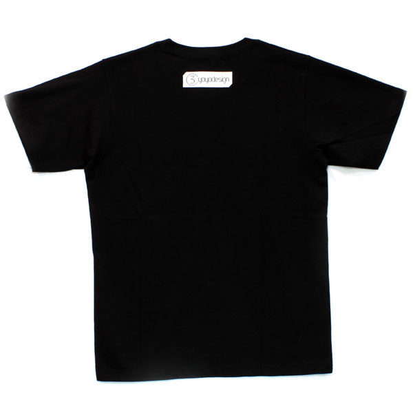 C3 ホワイトロゴ Tシャツ (ブラック)