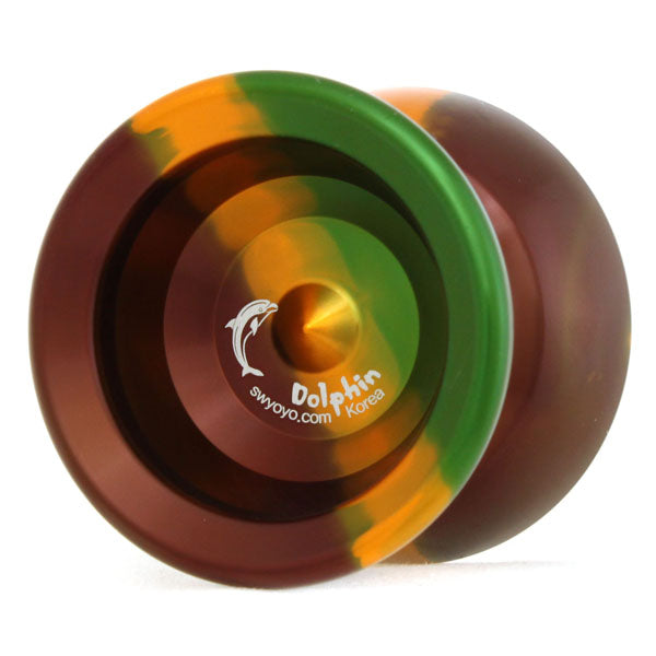 Brown / Yellow / Green