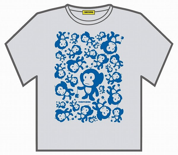 No.6 27 Monkeys (Grey-Blue)