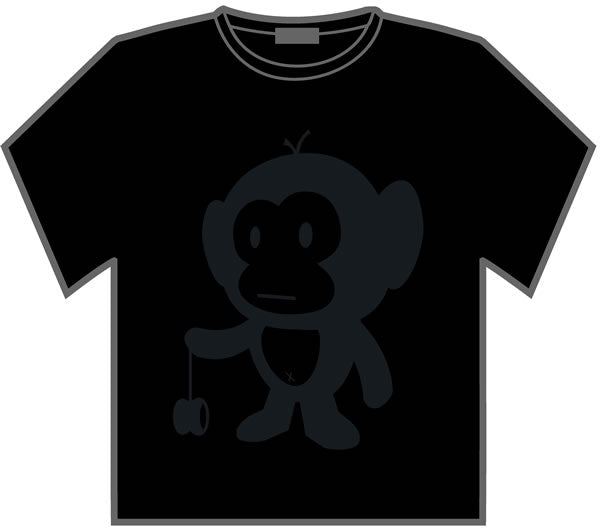 No.1 Yo-Yo Monkey (Black-Matte Black)
