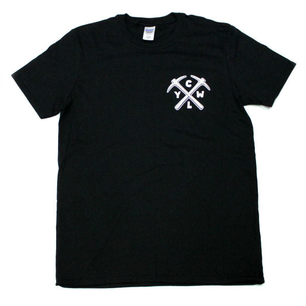 CLYW ロゴ Tシャツ (ブラック)