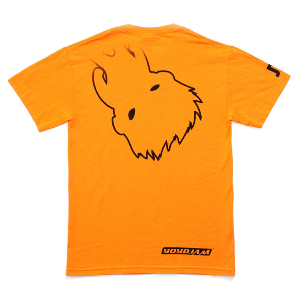 YYJ Tシャツ (ヨーヨージャムロゴ) オレンジ
