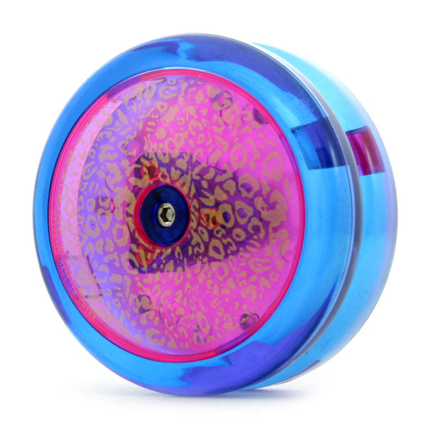 Clear Blue / Clear Pink Cap (Back)