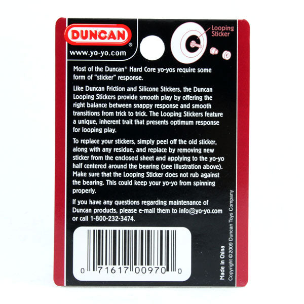 ダンカン ルーピングステッカー x8