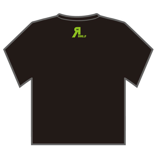 リワインド DOTCOM Tシャツ (ブラック)