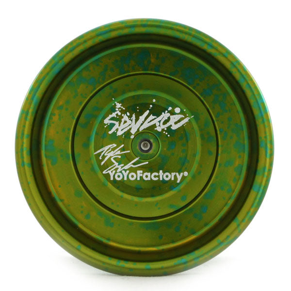 アシッドウォッシュ(グリーン・イエロー)