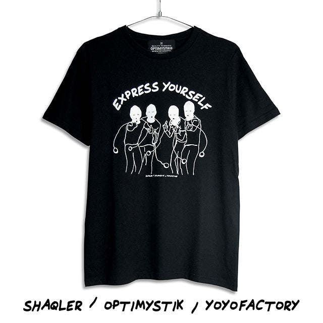 Optimystik シャクラー Tシャツ (Express Yourself)