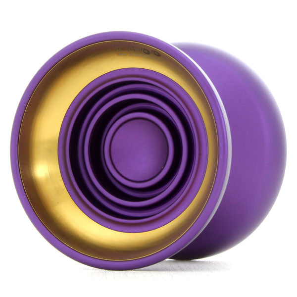 Purple / Gold Rim