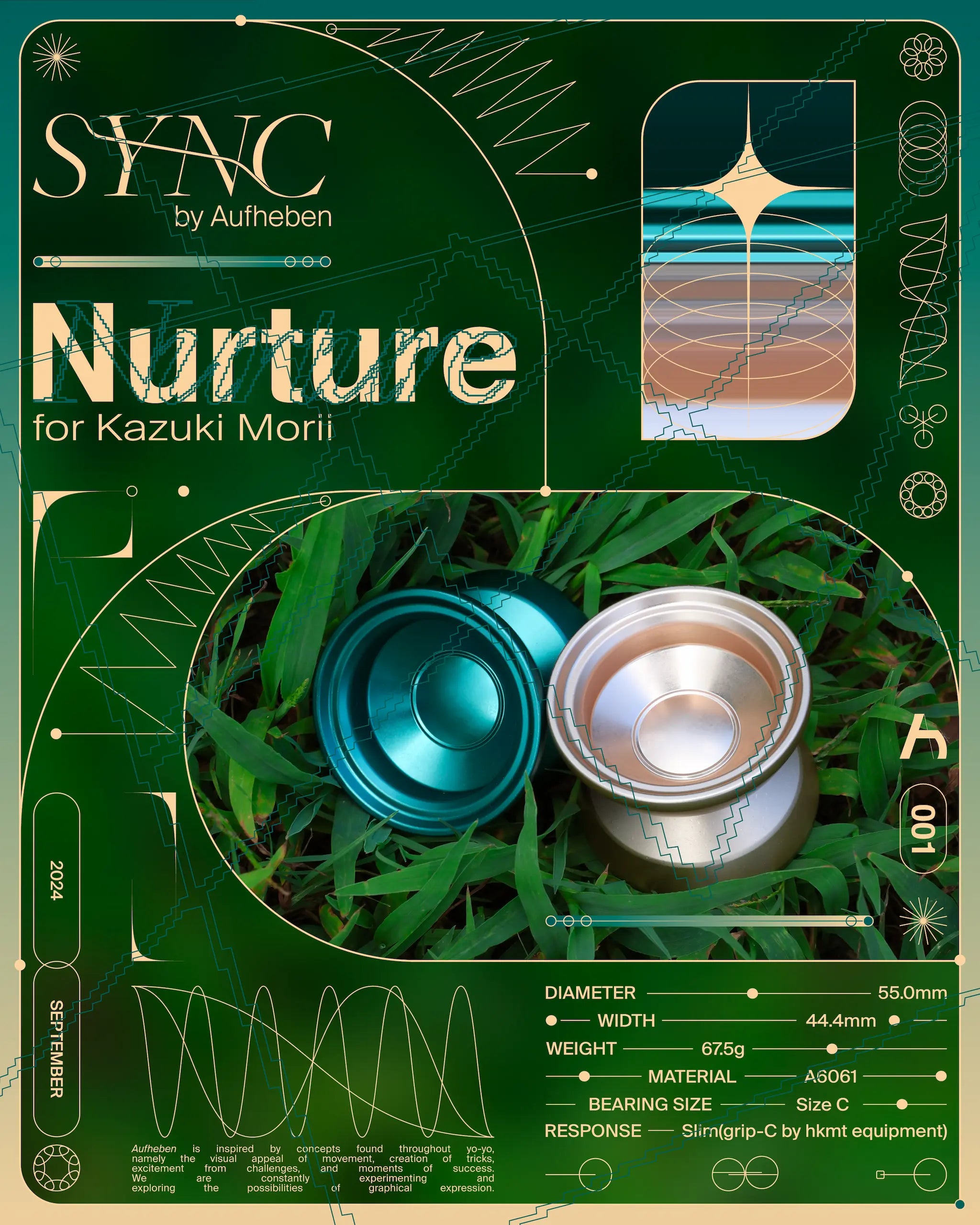 ナーチャー - アウフヘーベン ┃ヨーヨー専門店リワインド ナーチャー - アウフヘーベン ┃ヨーヨー専門店リワインド