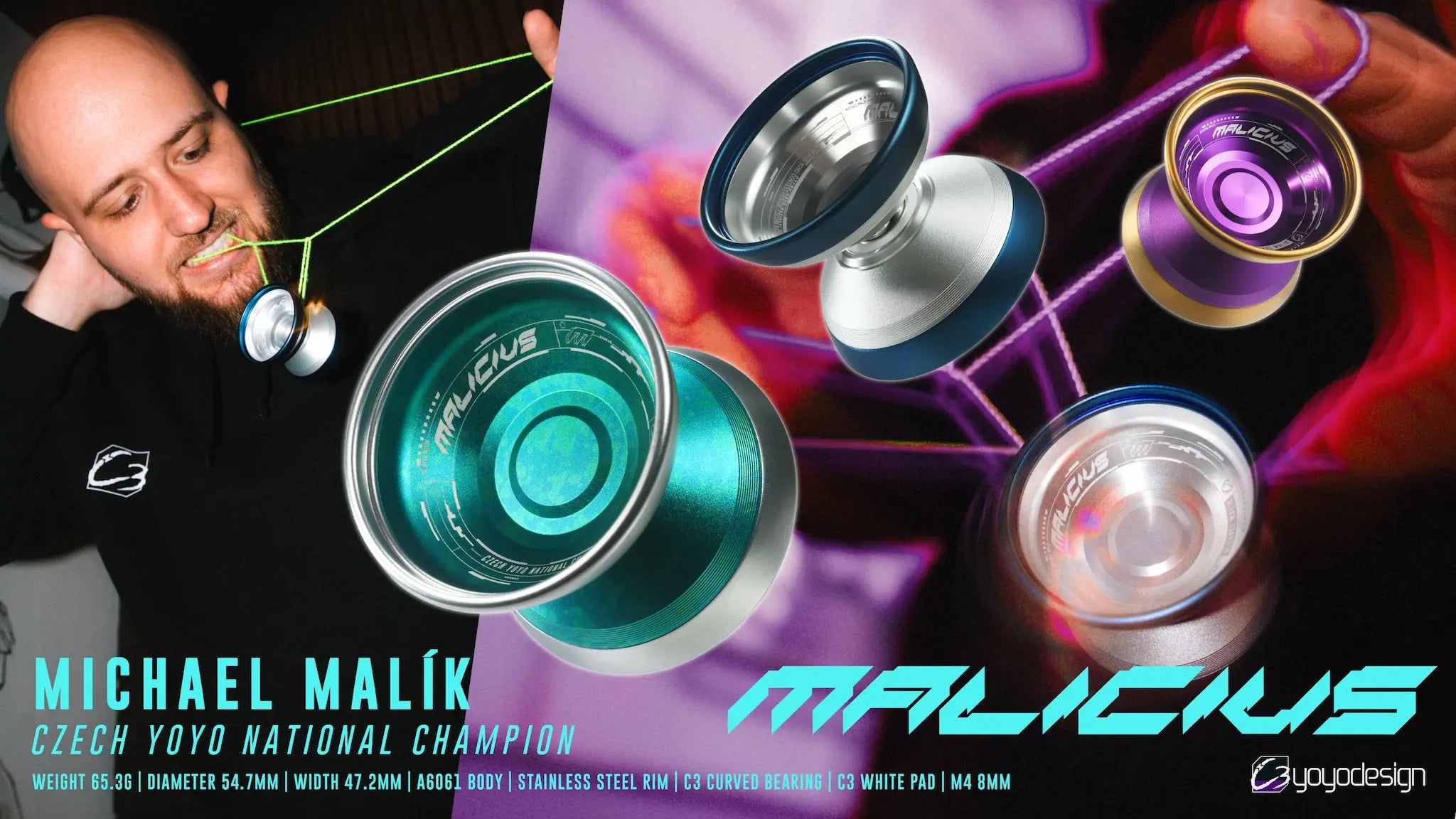 スポーツトイ・アクショントイ Malicius - C3yoyodesign マリティウス - C3ヨーヨーデザイン ┃ヨーヨー専門店リワインド