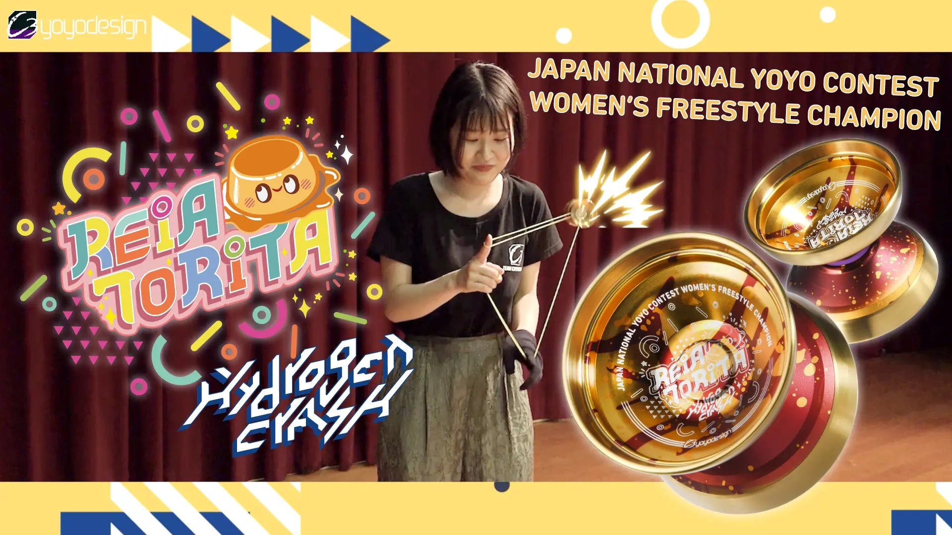ハイドロジェンクラッシュ (Reia Torita) - C3ヨーヨーデザイン ハイドロジェンクラッシュ (Reia Torita) - C3ヨーヨーデザイン