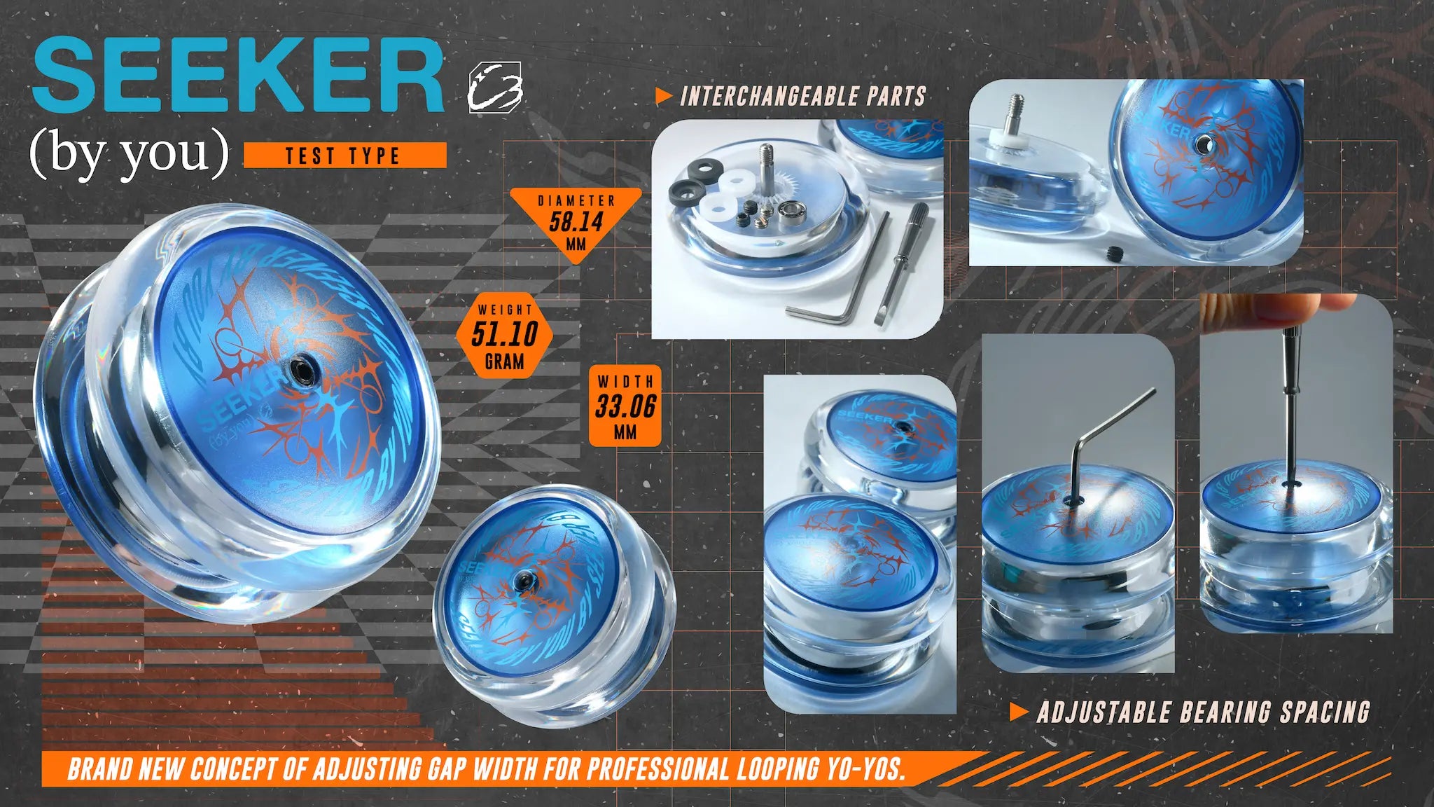 シーカー by you - C3ヨーヨーデザイン ┃ ヨーヨー専門店リワインド シーカー by you - C3ヨーヨーデザイン ┃ ヨーヨー専門店リワインド