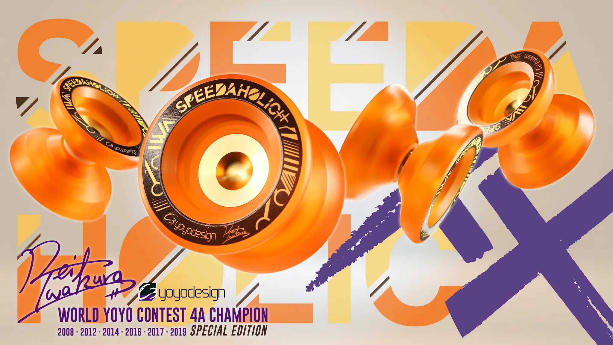 スピーダホリック XX (Rei Iwakuta) (引き戻し Ver.) - C3ヨーヨー スピーダホリック XX (Rei Iwakuta) (引き戻し Ver.) - C3ヨーヨー