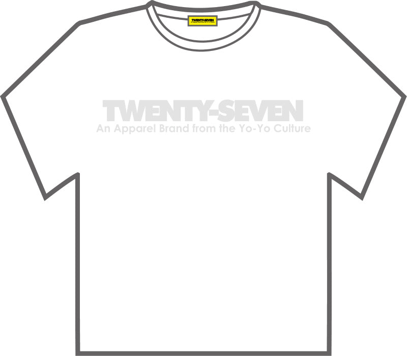 No.10 TWENTY-SEVEN Logo (White)