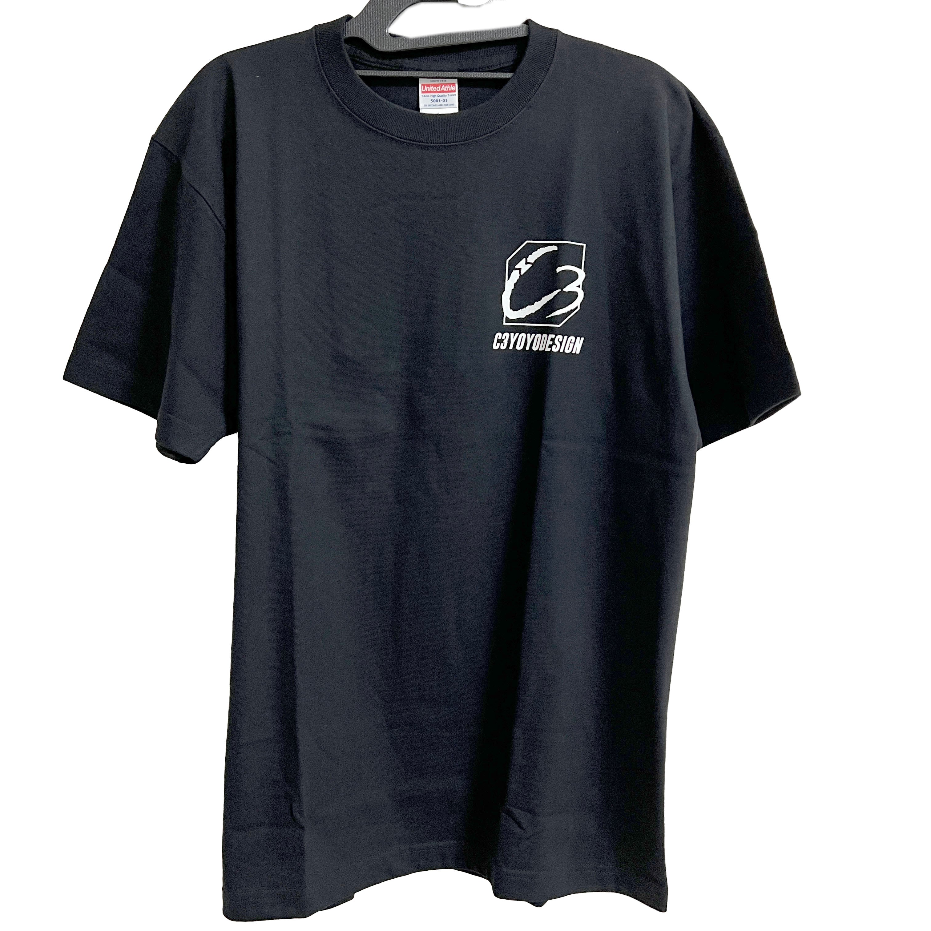 C3 ロゴ Tシャツ (ブラック)