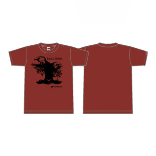 JT Eagle Series T-shirt (Wine Red)