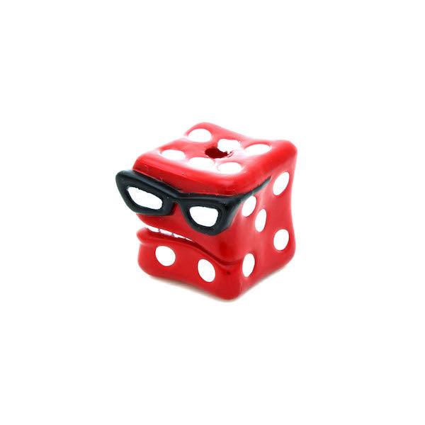 Dice with glasses