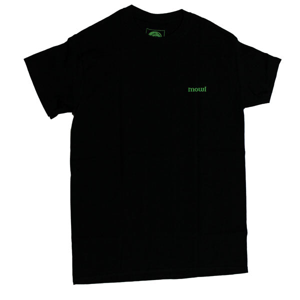mowl サーベイランス ロゴ Tシャツ (ブラック)