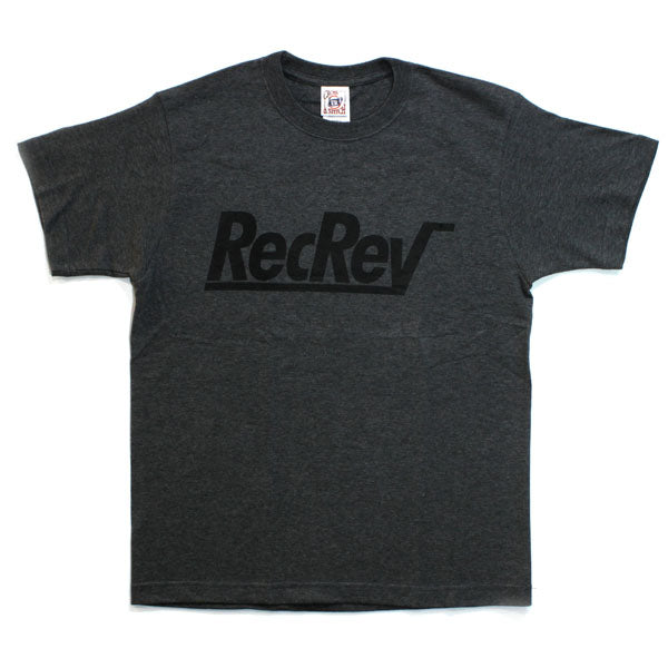 RecRev ロゴTシャツ (チャコール)