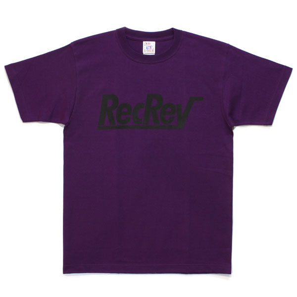 RecRev ロゴTシャツ (パープル)