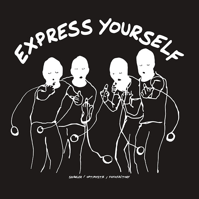 Optimystik シャクラー Tシャツ (Express Yourself)