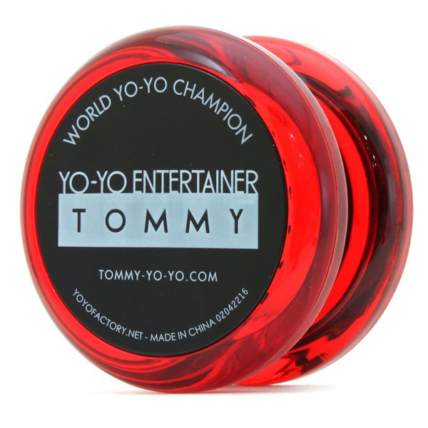 TOMMY Ver. Clear Red / White Cap